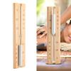 Alomejor Wooden Sauna Hourglass Countdown Clock for Sauna Room, 15 Minutes Sand Timer Accessory for Home Spa, Wood, 11.8x2.6x1.4in view 2