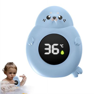 Baby Bath Bathtub Thermometer for Infant,Cute Animal Bath Tub WaterThermometer,Digital Water Temperature Monitor,Instant Read, Digital Room and Baby Bathtub Water Fun Floating Toy
