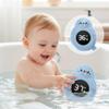 Baby Bath Bathtub Thermometer for Infant,Cute Animal Bath Tub WaterThermometer,Digital Water Temperature Monitor,Instant Read, Digital Room and Baby Bathtub Water Fun Floating Toy view 2