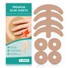 Silicone Scar Sheets for Breast Surgery (16 Pcs) - Professional Grade Silicone Scar Tape for Keloids, C-Section & Tummy Tuck - Reusable, Soft Gel Strips (4 Pair) view 1