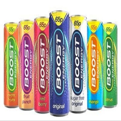 Drink Assorted Bundle Pack Assorted Cans pack for brands Including Monster, Rubicon Raw, Lucozade, Relentless, C4, Hell, & Boost and more... (24x250ml Assorted)