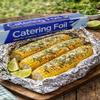 E-Lite Aluminium Foil Roll 300mm x 60m (1 Roll) Heavy Duty Catering Foil for Cooking, Baking, BBQ & Food Wrapping view 3