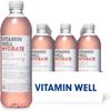 Vitamin Well Rhubarb & Strawberry Flavoured Vitamin Water with Vitamin C, D & Zinc 500ml x12