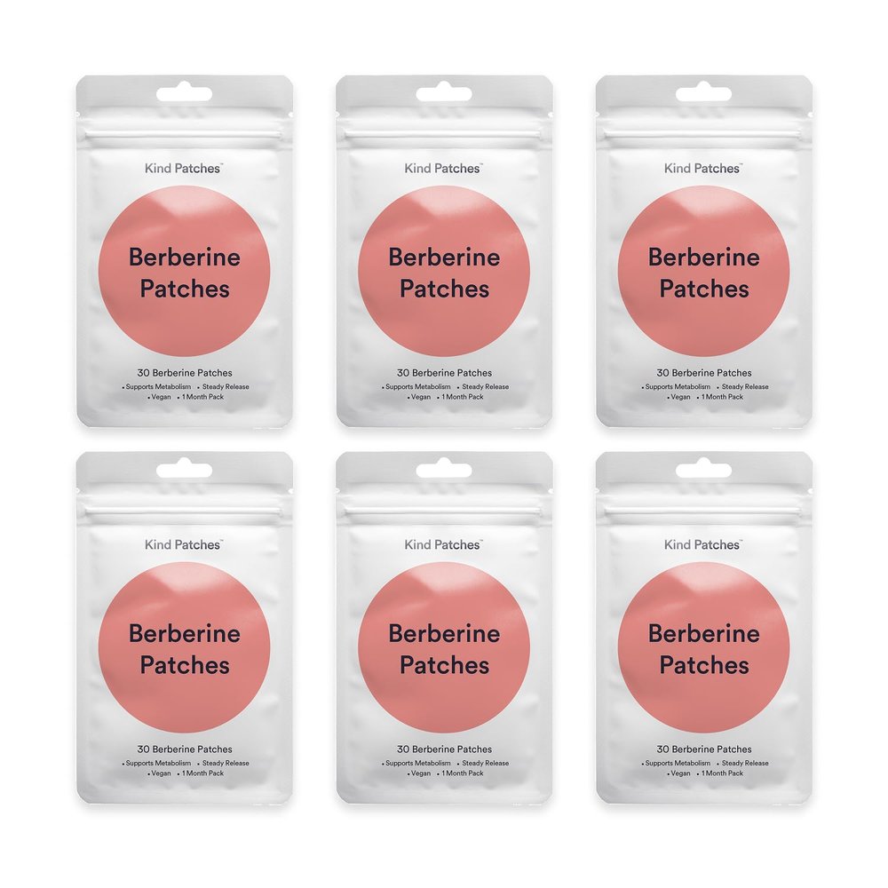 Kind Patches | Appetite Suppressant Patches | 30 Pack | 6 Pack (Six Month Supply)