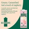 MOMA - Raspberry & Blonde Chocolate Flavoured Oat Drink - LIMITED EDITION - 1L x 6 100% Plant Based & Vegan Gluten & Nut Free With Real Raspberries Made with British Oats Indulgent & Creamy view 3