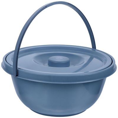 Chamber Pot with Cover and Handle, PVC Urine Bucket for Pregnant Women