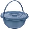 Chamber Pot with Cover and Handle, PVC Urine Bucket for Pregnant Women view 1