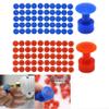 50PCS Auto Body Dent Repair Kit with Nylon Pull Tabs for For hail Damage, Car Exterior Dent Removal and Paintless Fixing (Red) view 4