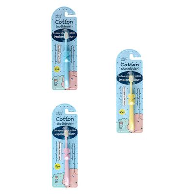 MAGICLULU 3pcs Manual Toothbrush Toothbrushes Soft Bristles Deep Cleaning Protects Teeth Cartoon Shape Oral Care Tool