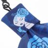 DONFAMDS Microfiber Cloth Glasses Wipes Keychain Lens Glasses Cleaning Cloth Portable Removes Smudges and Fingerprints Stylish Blue Eyeglass Cleaner for Daily Essentials and On-the-go Use view 3