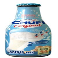 Chufi Original Horchata de Chufa, Refreshing Drink, 200ml Glass Bottle, 100% Valencia, pack 12