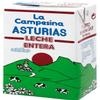 La Campesina Asturias Leche Entera UHT Whole Milk, Liquid, 1 Litre, Pack of 12 view 1
