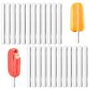 Reusable Acrylic Cakesicle Sticks, 100 Pieces Clear Acrylic Sticks, Reusable Ice Pop Sticks Plastic Popsicle Sticks for Homemade Ice Cream, Cakes, Desserts view 1