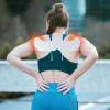 Adhesive Design Electrodes Patches Compatible for Multiple Devices in Body Fitness Nonwoven Fabric Massage Patches Large Pad view 2