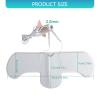 Adhesive Design Electrodes Patches Compatible for Multiple Devices in Body Fitness Nonwoven Fabric Massage Patches Large Pad view 4