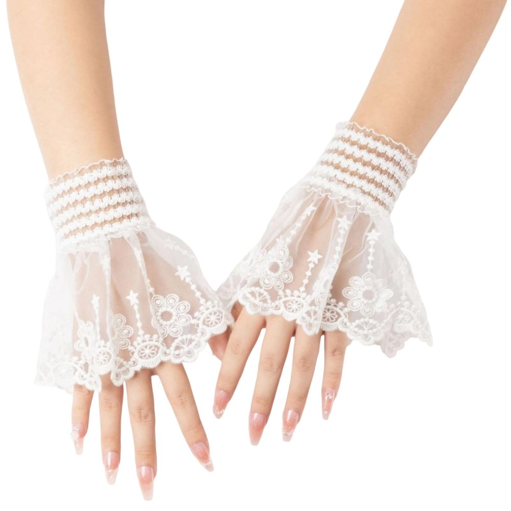 LiRRvb Multipurpose Cotton Cuffs Sleeve Cover Easy Care Design Breathable Formal Casual Wear Enhancement Comfortable Cotton Sleeve Cover