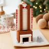 Msioytog Holiday Count Down Decoration Elegant Christmas Chimney Toy with Gift Boxes for Family Celebration Holiday Count Down Calendar Toy view 3