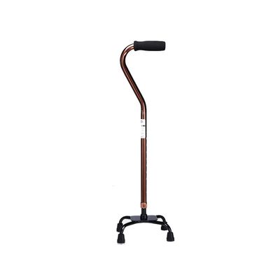 Walking Stick, Cane with Fracture for The Elderly Lightweight Non-Slip Walking Aid(Brown)