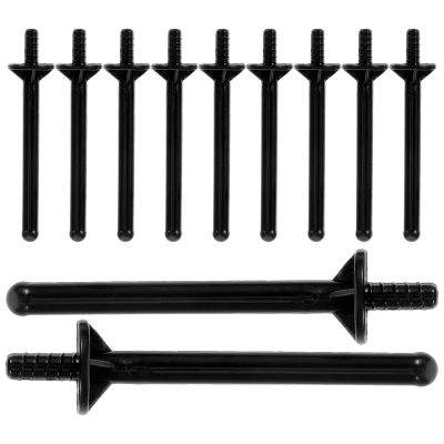 ADOCARN 30pcs Nose Wax Sticks Wax Sticks for Nose Pp Material Black Smooth Surface Convenient Nasal Hair Removal Home Salons Use