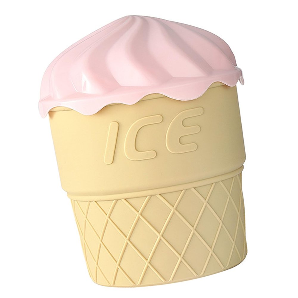 Msioytog Food Grade Silicone Ice Cream Container Double-layer Bucket with Lid Frozens Dessert Mold Dishwasher Safe Maker Space Saving Cream Mold