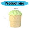 Msioytog Food Grade Silicone Ice Cream Container Double-layer Bucket with Lid Frozens Dessert Mold Dishwasher Safe Maker Space Saving Cream Mold view 4