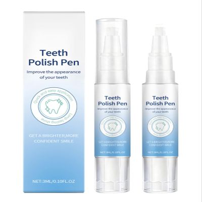 Ninnyi 3ml Portable Tooth Whitening Gel Pens, 2 Pcs Teeth Whitening Pen for Men and Women