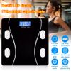 170kg Capacity Electronic Weighing Scale - Backlit LCD Display, Tempered Glass Scale Face, Kilogram/Pound Unit Switching, Anti-Slip Design view 2