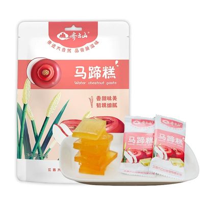 DAMAICHUHAI 168g Water Chestnut Cake - Traditional Chinese Dessert, Chewy & Sweet Snack, Authentic Dim Sum Treat.