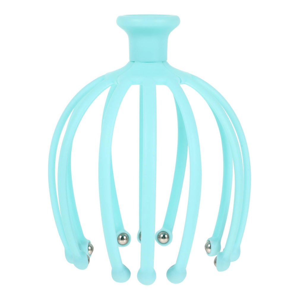 Octopus Head Scalp Massager, Handheld Relaxing Tool for Stress Relief