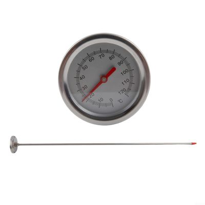 19 7 Inch Probe Compost Thermometer, Reliable Stainless Steel Soil Thermometer for Effective Gardening