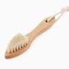 IANSHFKN Leather Shoes Polishing oil tool Mane Shoe Brush Soft Hair Wood view 1