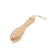 IANSHFKN Leather Shoes Polishing oil tool Mane Shoe Brush Soft Hair Wood view 3