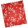 DECHOUS Bento Wrap Japanese-Style Packing Cloth Lightweight Design Untwisted Yarn Bright Red Fabric Wrapping Cloth for Japanese Culture Lovers Different Occasions Box Packing view 1
