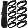 FRCOLOR 10pcs Bento Box Band Elastic Bento Fixing Bands Blended Fabric Simple Design Ergonomic Easy to Store Strap Portable for Lunch Container Use view 1