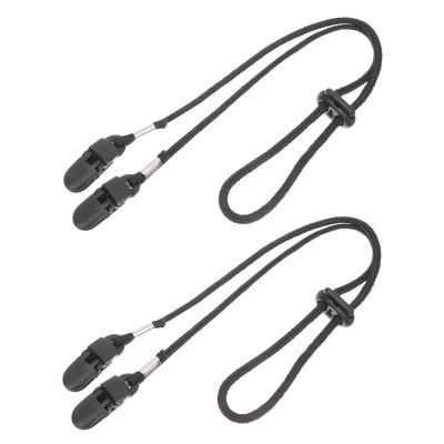 Ciieeo 2pcs Adjustable Hat Strap Clips Anti-lost Straps Windproof Nylon Plastic Preventing Hat from Falling Fishing Hiking Outdoor Use