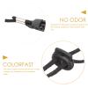 Ciieeo 2pcs Adjustable Hat Strap Clips Anti-lost Straps Windproof Nylon Plastic Preventing Hat from Falling Fishing Hiking Outdoor Use view 3