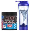 Applied Nutrition Bundle ABE Pre Workout 375g + Electric Shaker | All Black Everything Pre Workout Powder, Energy Drink, Physical Performance, Creatine, Beta Alanine, Caffeine (Slush Puppie)