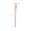HOOWIFFY 1000pcs Wood Wax Applicator Sticks for Nose and Body Hair Removal Portable Waxing Tools for Professional and Home Use view 2