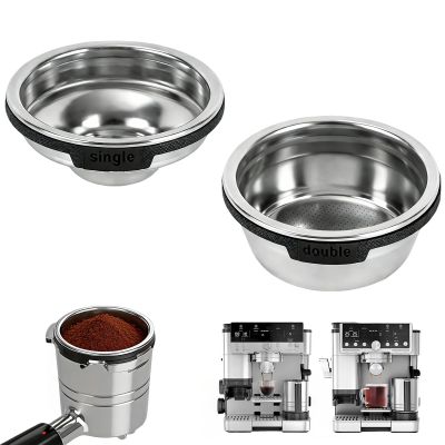 2 Pcs Single & Double Cup Filter Basket for Ninja Luxe Cafe ES601 ES701