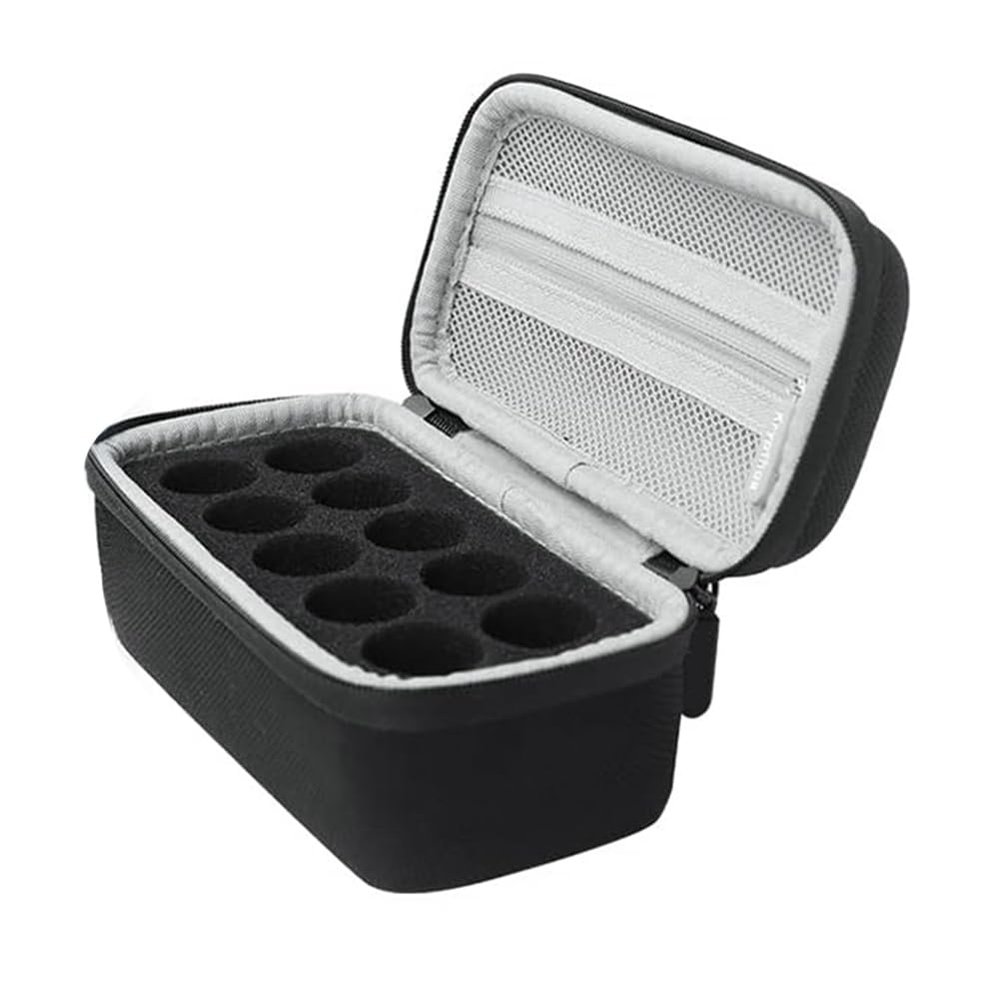 Aisuoka for Diabetics 10 Slots Insulin Vial Protector Case, Insulin Vial Organizer Bag for 1ml 3ml 5ml 10ml Standard Vials