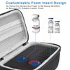 Aisuoka for Diabetics 10 Slots Insulin Vial Protector Case, Insulin Vial Organizer Bag for 1ml 3ml 5ml 10ml Standard Vials view 2