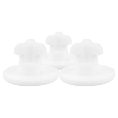 ibasenice Lunch Box Silicone Air Tight Stopper 3Pcs Leakproof Sealing Plugs Suitable for Heated Food Storage Containers