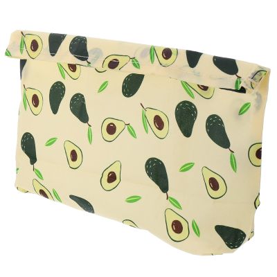 GAROZATION Fruit Fresh Sealed Bag Fresh Sealed Bags 12x12inch Cotton Cloth Natural Beeswax Reduce Food Waste Daily Using