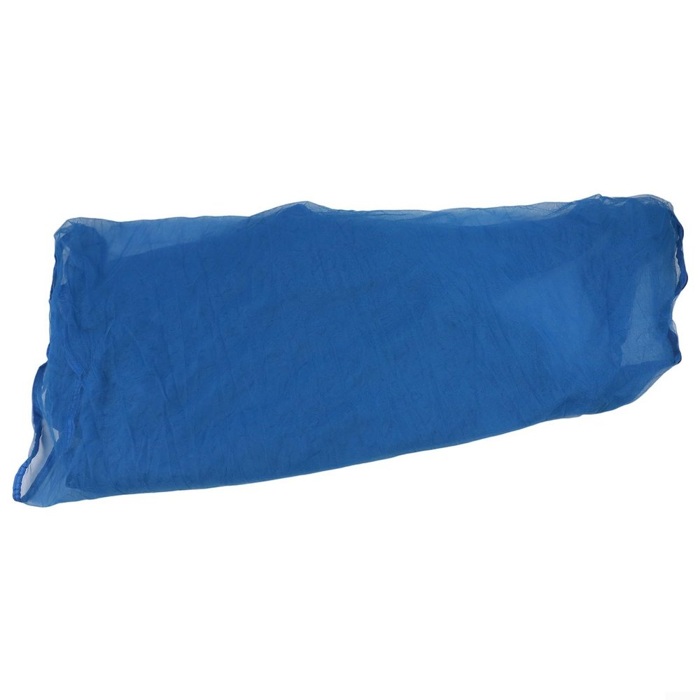 Breathable Fly Net with Lightweight Nylon and Dense Mesh for Portable Use During For Camping and Hangbed (blue)