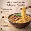 Nissin Demae Ramen Noodles Beef Flavour Pack 30 (100g Each) - Instant Nissin Noodles Authentic Asian Ramen view 3