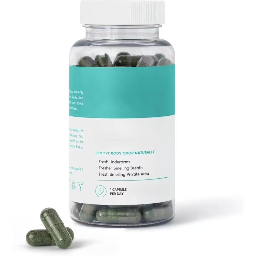 Chlorophyll, for Detox, Digestion, Gut Health, Skin Support, and Oily Skin,Suitable for men and women