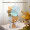 Rose Petal Soap 2PCS, Blue, Ornamental and Practical, Romantic Gift Packaging - Vivid Decorative Soap Flower, Ideal for Home and Balcony Decoration view 4