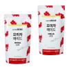 Iced Fruity Drink Pouch Bundle Pack Refreshing Beverages 190ml, 2-Pack | 6 Flavours Variety Set (Blue Lemon, Pineapple, Green Grape, Peach, OmijaHoney Grape Fruit) (Omija Ade) view 1