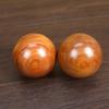 BETOOKY 2pcs Wooden Massage Balls Hand Exercise Balls Manual Dexterity and Massage Fingers Round Shape Brown Wood for Home Fitness and Physiotherapy view 4