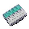 Interdental Brush 40/120pcs Interdental Brush Silicone Clean Tooth Crevices Toothpicks Dental(Green 40Pcs) view 1